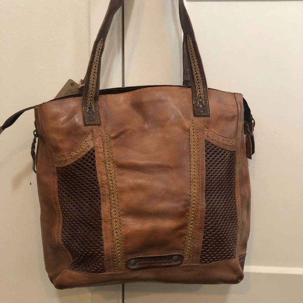 Bed Stu Tan/teak Mason BFS Amelie Purse